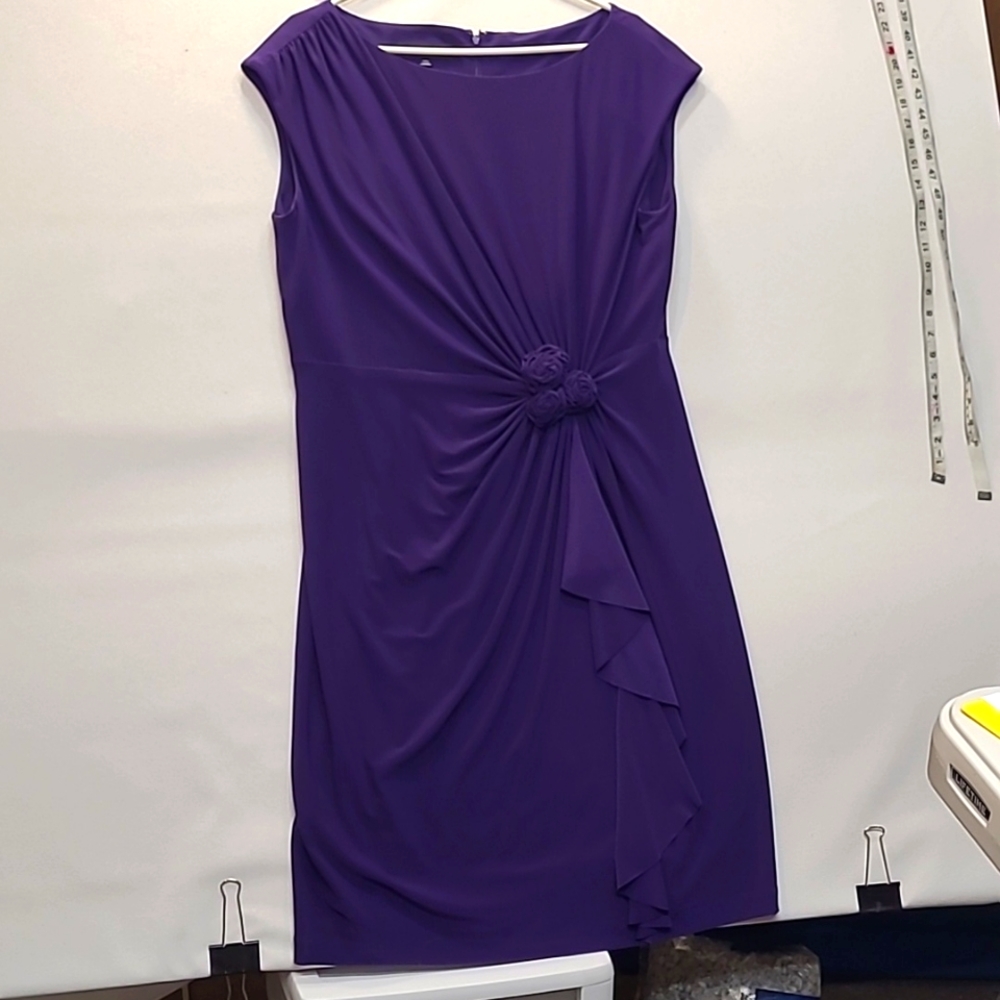 Formal purple Jones New York size 14w dress